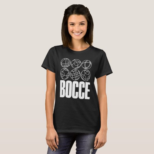 T-shirt Bocce Saying Bocce Ball With Jack Bocci Game Bocce (Devant entier)