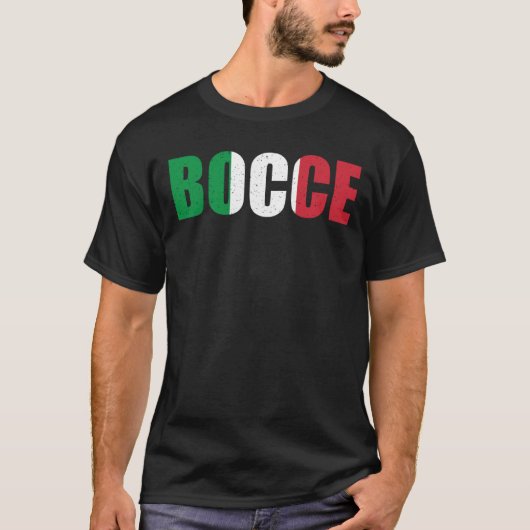 T-shirt Bocci Game Bocce Sport Fan Italien Bowling Bocce B (Devant)