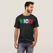 T-shirt Bocci Game Bocce Sport Fan Italien Bowling Bocce B (Devant entier)