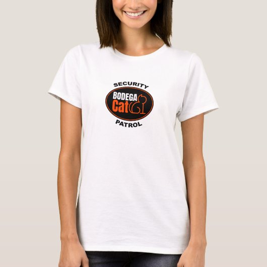 T-shirt Bodega Cat - Security Patrol (Devant)