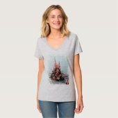 T-shirt Bodegón de flores (Devant entier)