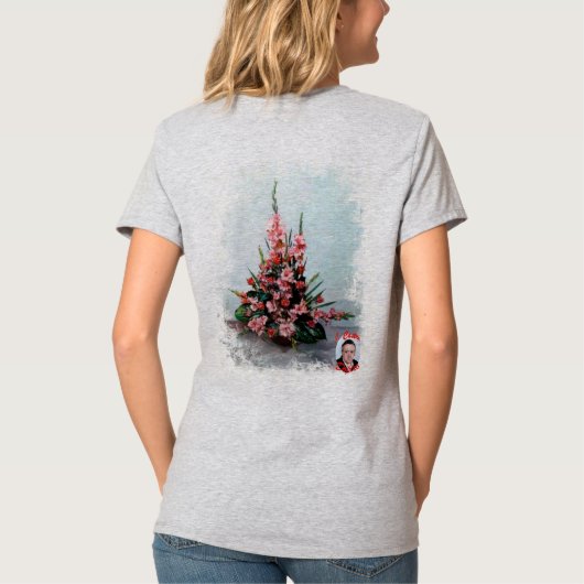 T-shirt Bodegón de flores (Dos)