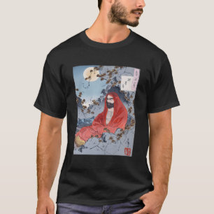 T-shirt Bodhidharma - Daruma Shaolin Kung Fu Chan bouddhis
