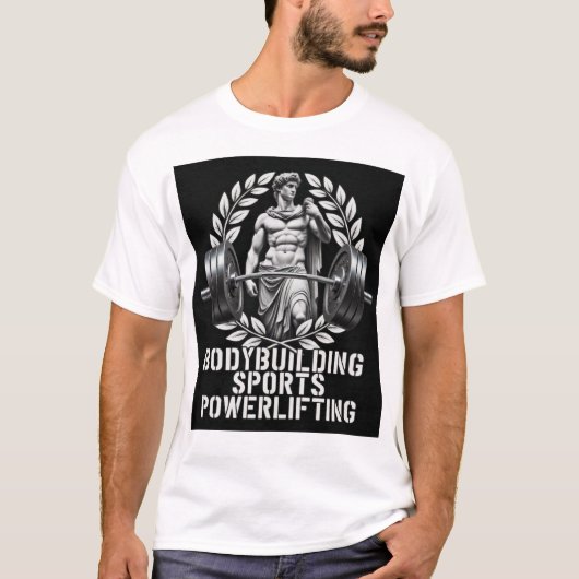 T-shirt body building (Devant)