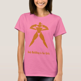 T-shirt Body Building est pour les filles