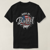 T-shirt Body By Brisket USA Flag Patriotic Barbeque 4th of (Design devant)