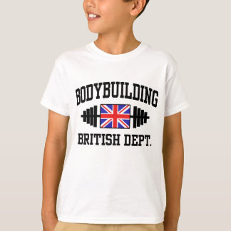 T-shirt Bodybuilder britannique