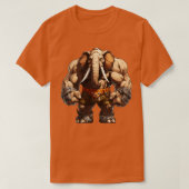 T-shirt Bodybuilder Elephant 1 (Design devant)