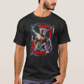 T-shirt Bodybuilder et tempête (Devant)