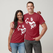 T-shirt Bodybuilder Flexing Bicep (Unisexe)
