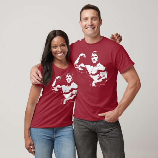 T-shirt Bodybuilder Flexing Bicep (Unisexe)
