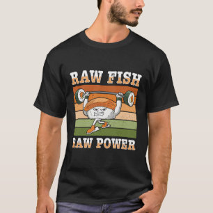 T-shirt Bodybuilder japonais de nourriture Sushi Lover Fit