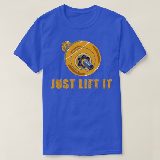 T-shirt Bodybuilding avec Barbell (Design devant)