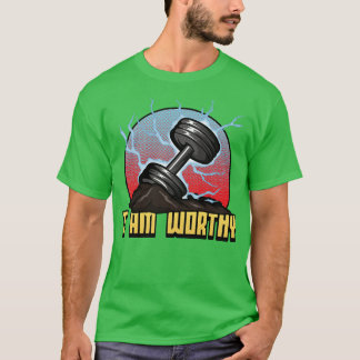 T-shirt Bodybuilding avec Dumbbells 4