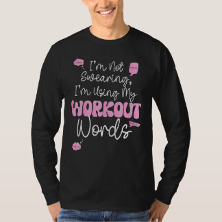 T-shirt Bodybuilding Funny Je Ne Suis Pas En Train De Joue
