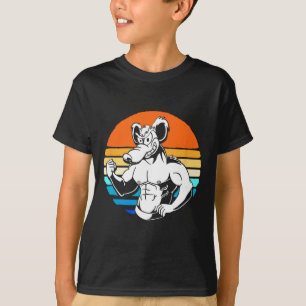 T-shirt Bodybuilding Gym Lover Retro Gym Rat