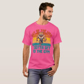 T-shirt Bodybuilding Poids Chat Levage (Devant entier)
