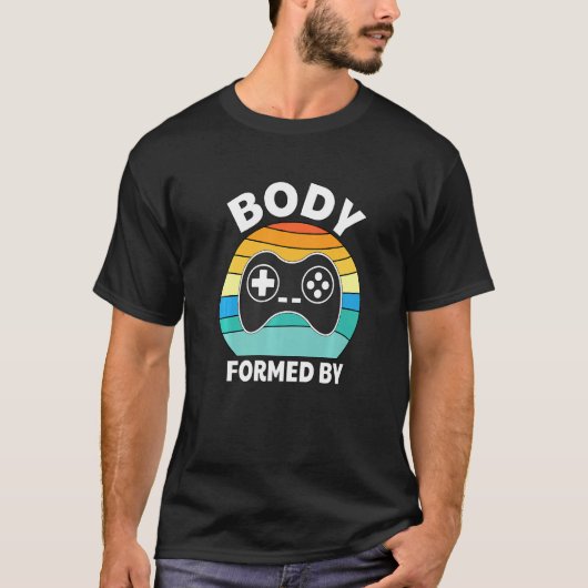 T-shirt Bodysuit Formé Par Jeu (Devant)
