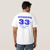 T-shirt Boehne 2014 (Dos entier)