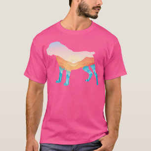 T-shirt Boerboel Nature Randonnée Chien Sunrise Adventure