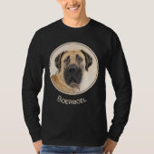 T-shirt Boerboel Peinture - Cute Original Chien Art (Devant)