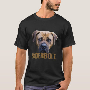 T-shirt Boerboel sud-africain Mastiff Retro