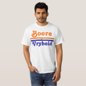 T-shirt Boere Vryheid (Devant entier)