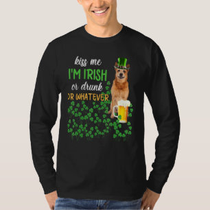 T-shirt Boeuf Australien M'Embrasse Je Suis Irlandais Ou I