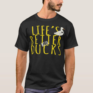 T-shirt Boeuf de la race Duck Lover