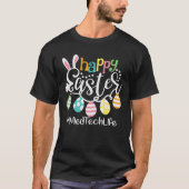 T-shirt Boeuf de lapin mignonette Happy Easter Med Tech - (Devant)