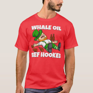 T-SHIRT BOEUF D'HUILE DE BALEINE JOUR DE LA SAINT PATRICK 