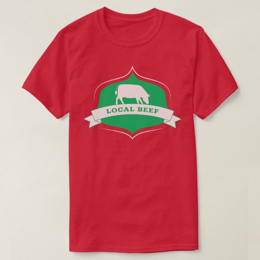 T-shirt Boeuf local (Design devant)