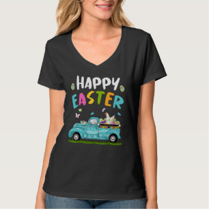 T-shirt Boeuf mignon Avec Oreilles De Lapin Chasse D'Oeufs