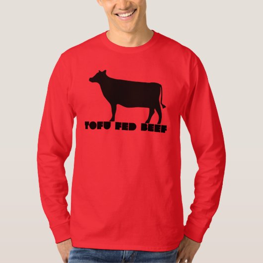 T-shirt Boeuf nourri au tofu (Devant)