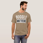 T-shirt Boggle Matters Board Game Player Andabletop Game g (Devant entier)