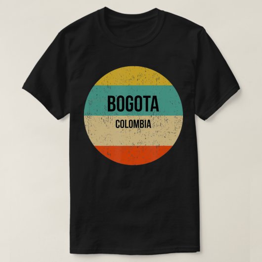 T-shirt Bogota Colombie (Design devant)