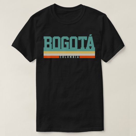 T-shirt Bogota Columbia (Design devant)