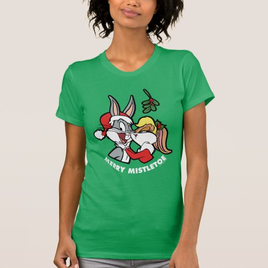 T-shirt BOGS BUNNY™ & Lola "Merry Mistletoe" (Devant)