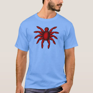 T-shirt Bogue de Pearlbot Rouge