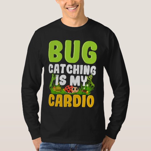 T-shirt Bogue Science des insectes La capture de bogue e (Devant)