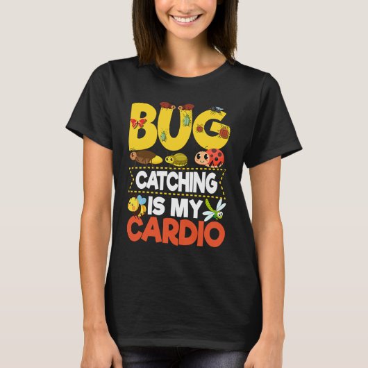 T-shirt Bogue  Science des insectes  La capture de bogue e (Devant)