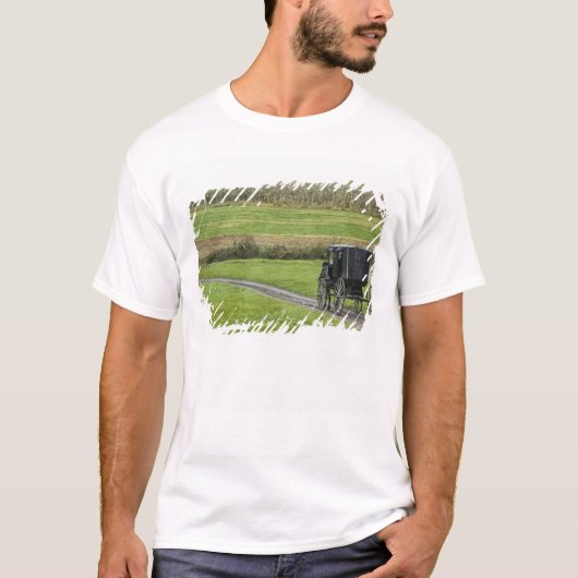 T-shirt Boguet amish sur la ruelle de ferme, Ohio du (Devant)