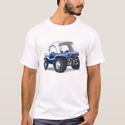 T-shirt boguet bleu de hard-top (Devant)