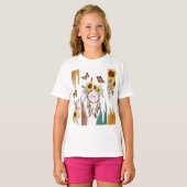 T-shirt Boho Butterfly Feather Dreamcatcher | Roui (Devant entier)