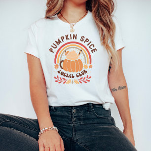 T-shirt Boho Chic Club Social du Spice de Citrouille