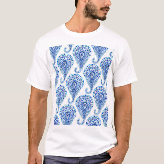 T-shirt Boho Chic Paisley sans fil Oriental