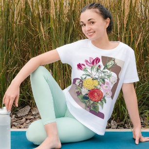 T-shirt Boho Chic Vintage Cadeaux de Noël pour étudiante