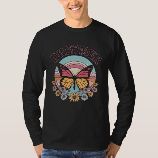 T-shirt Boho Dreamer Butterfly Butterfly  Apparel (Devant)