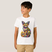 T-shirt Boho Fennec Fox (Devant entier)