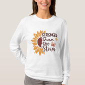 T-shirt Boho Fleurs Bible Fleur sauvage Verse (Devant)